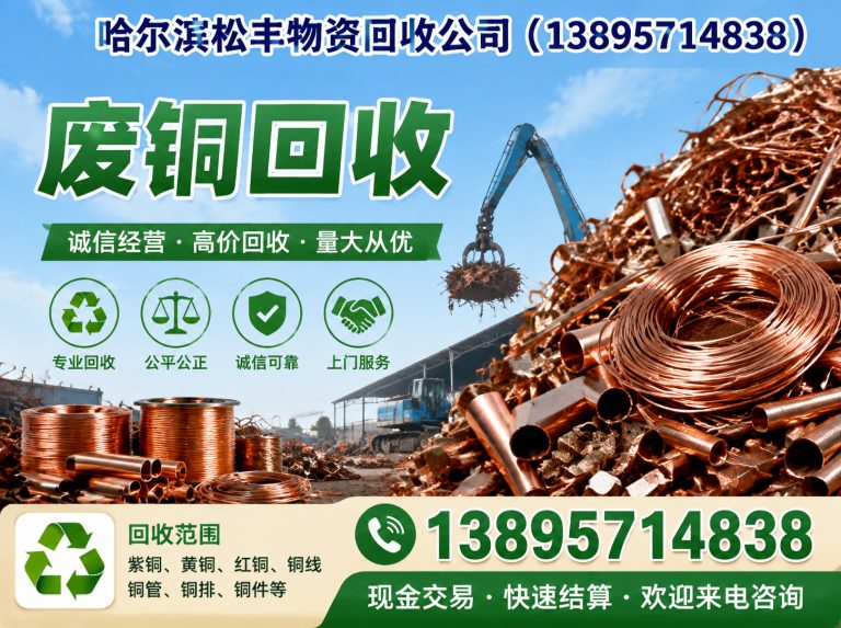 五常市哈尔滨松丰物资回收展示图